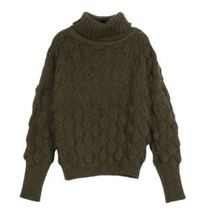 FRNCH Green Nika Sweater